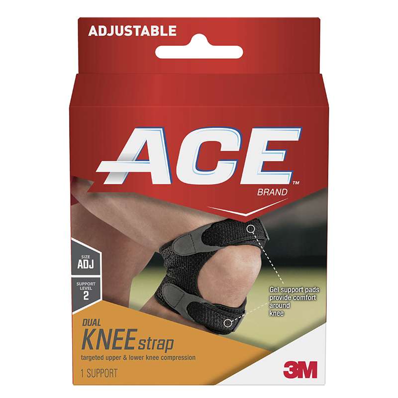 ACE™ Brand Dual Knee Strap 209310, Adjustable